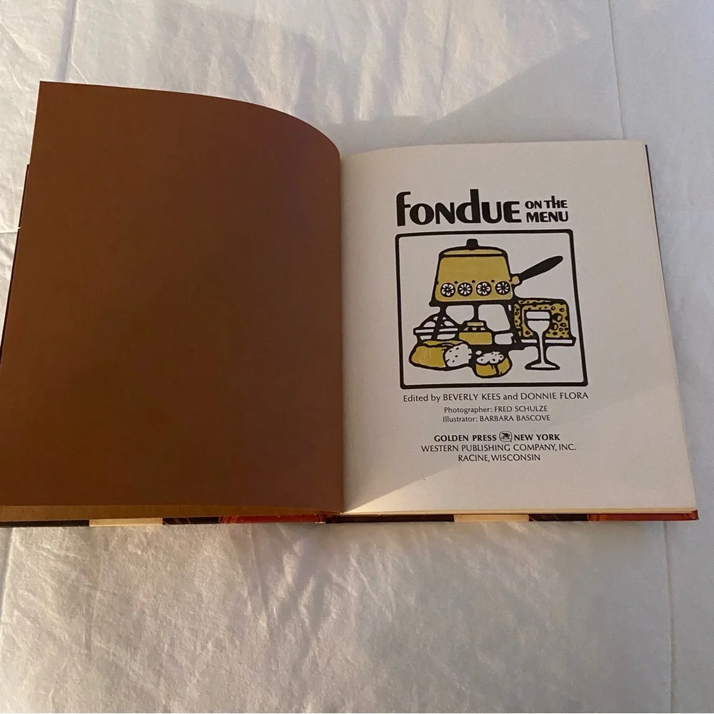 Fondue on the Menu Cookbook